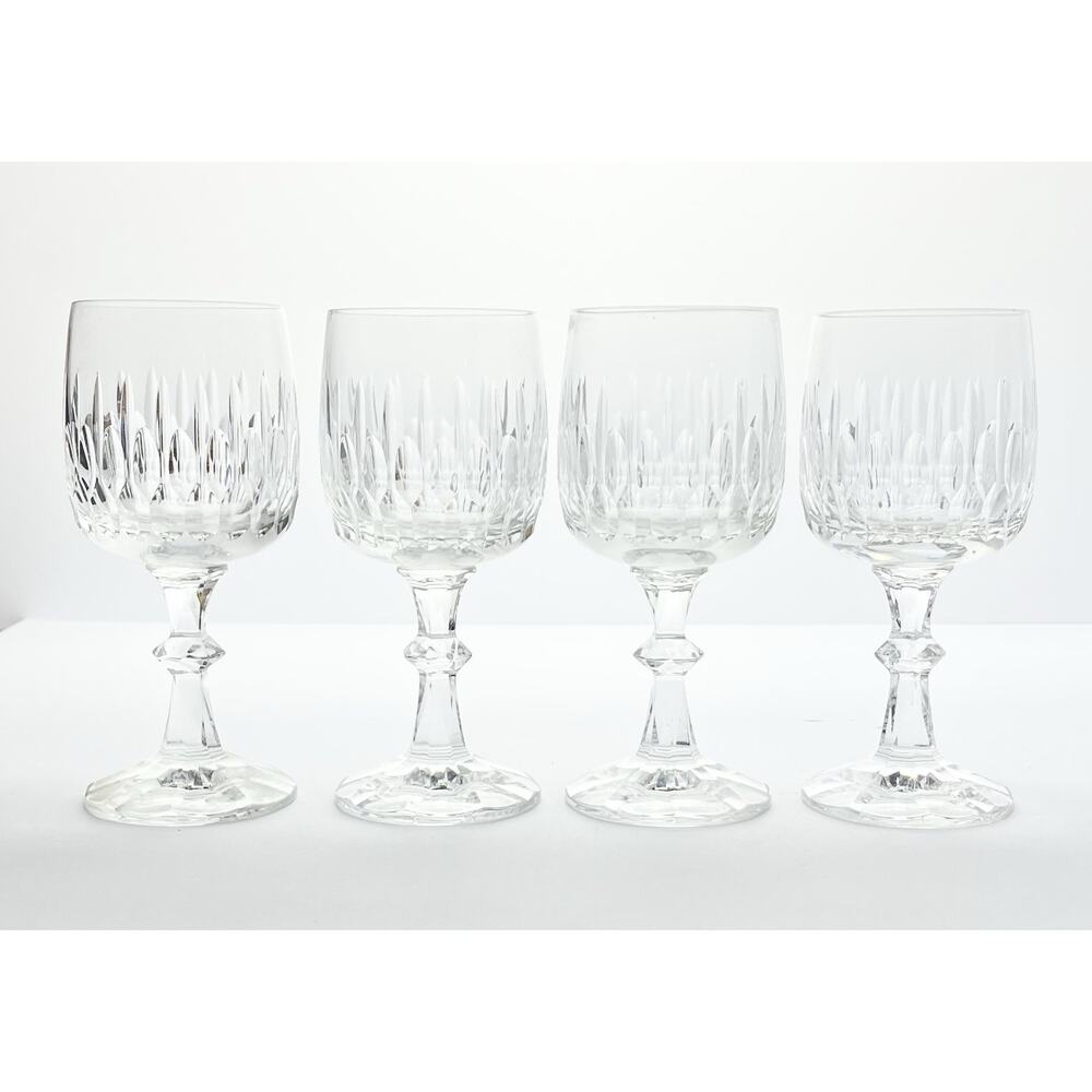 Schott-Zwiesel “Flamenco” Set of 4 Crystal Wine Glasses 6 3/8” 8oz - Picture 2 of 6